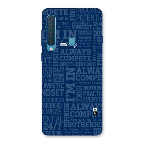 Optimistic Blue Back Case for Galaxy A9 (2018)