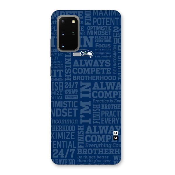 Optimistic Blue Back Case for Galaxy S20 Plus