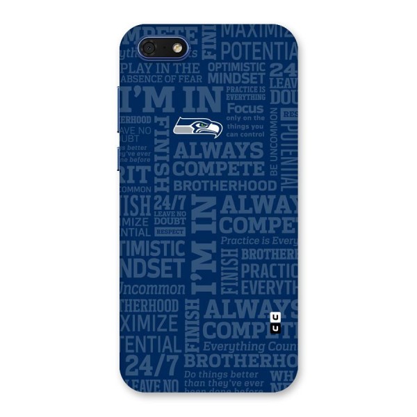 Optimistic Blue Back Case for Honor 7s