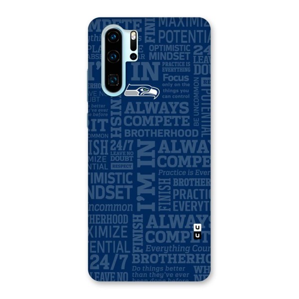 Optimistic Blue Back Case for Huawei P30 Pro