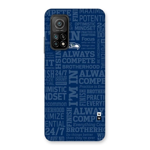 Optimistic Blue Back Case for Mi 10T Pro 5G