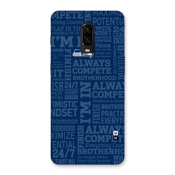 Optimistic Blue Back Case for OnePlus 6T