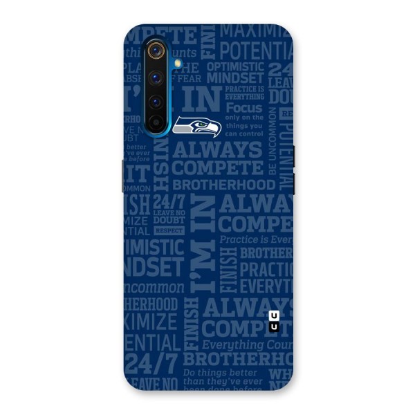 Optimistic Blue Back Case for Realme 6 Pro