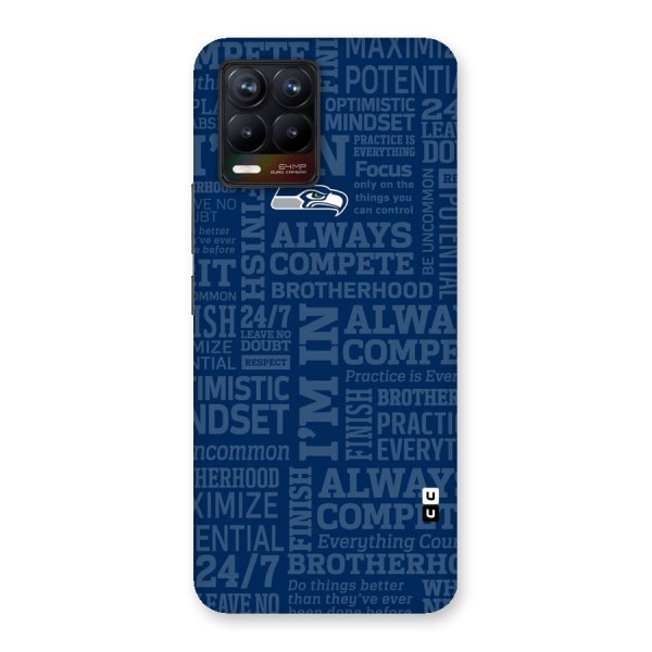 Optimistic Blue Back Case for Realme 8