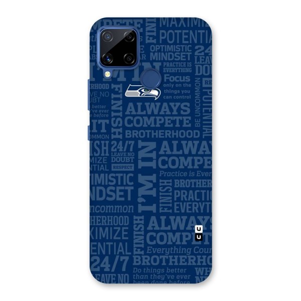 Optimistic Blue Back Case for Realme C12