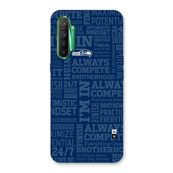 Optimistic Blue Back Case for Realme X2