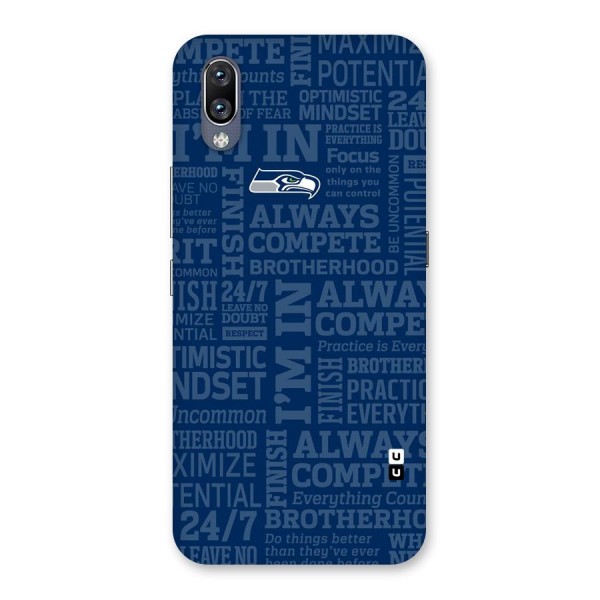 Optimistic Blue Back Case for Vivo NEX