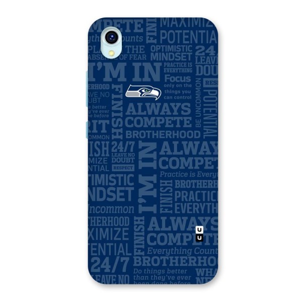 Optimistic Blue Back Case for Vivo Y1s