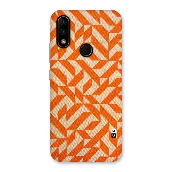 Orange Beige Pattern Back Case for Lenovo A6 Note