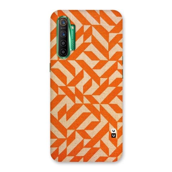 Orange Beige Pattern Back Case for Realme X2