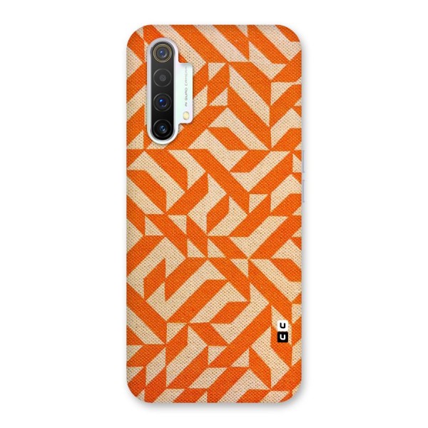 Orange Beige Pattern Back Case for Realme X3 SuperZoom