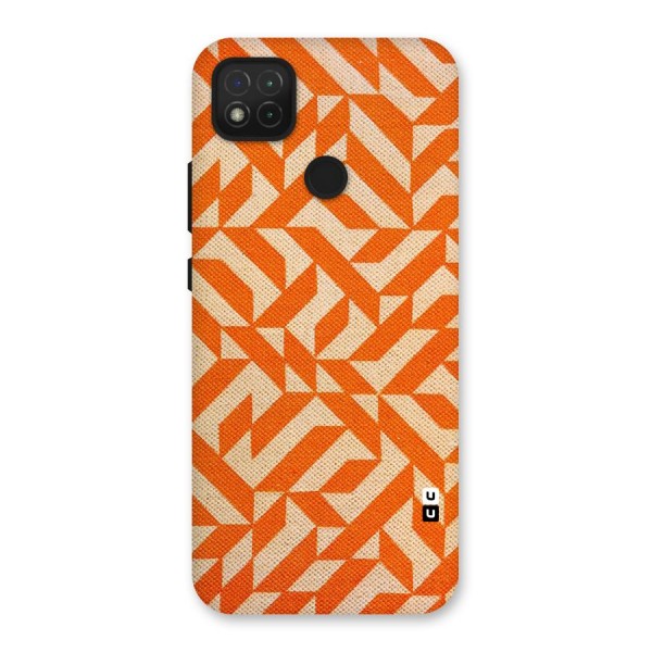 Orange Beige Pattern Back Case for Redmi 9C