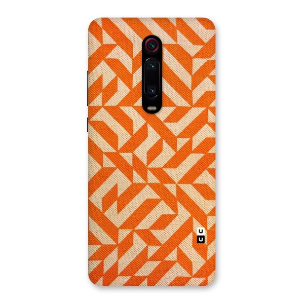 Orange Beige Pattern Back Case for Redmi K20 Pro