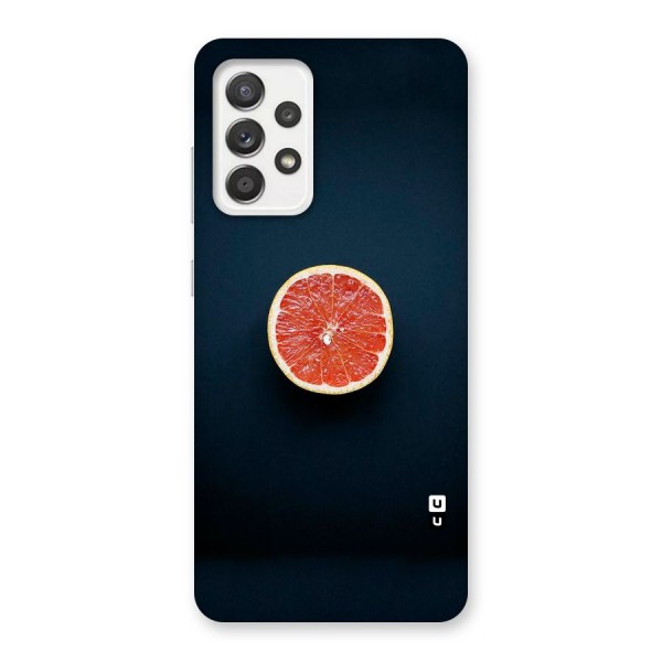 Orange Design Back Case for Galaxy A52