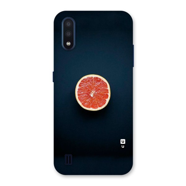 Orange Design Back Case for Galaxy M01