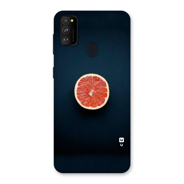 Orange Design Back Case for Galaxy M21