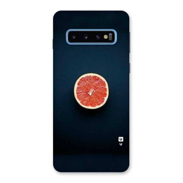 Orange Design Back Case for Galaxy S10