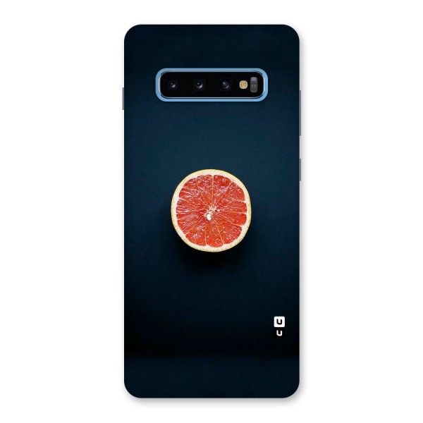 Orange Design Back Case for Galaxy S10 Plus