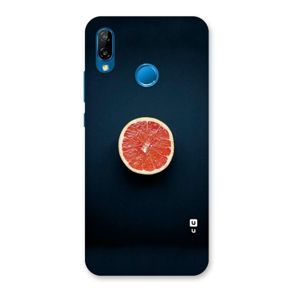 Orange Design Back Case for Huawei P20 Lite