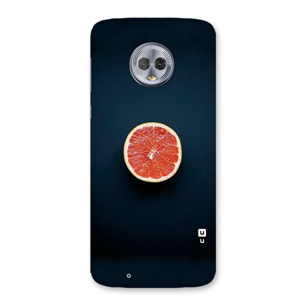 Orange Design Back Case for Moto G6