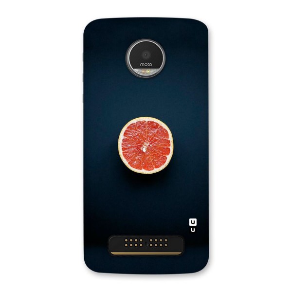 Orange Design Back Case for Moto Z Play