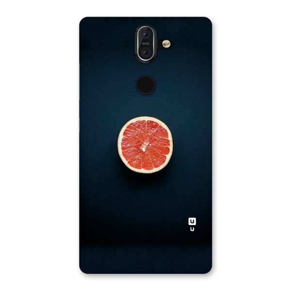 Orange Design Back Case for Nokia 8 Sirocco