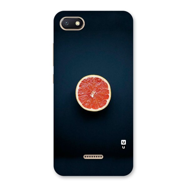 Orange Design Back Case for Redmi 6A