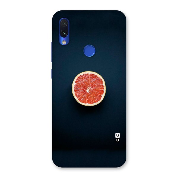 Orange Design Back Case for Redmi Note 7