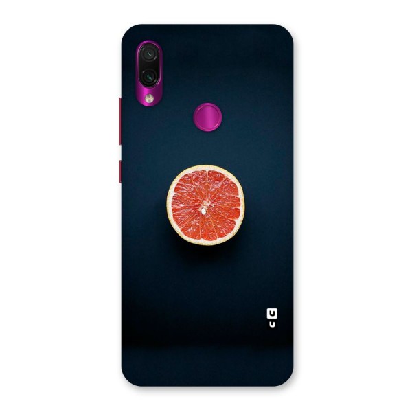 Orange Design Back Case for Redmi Note 7 Pro