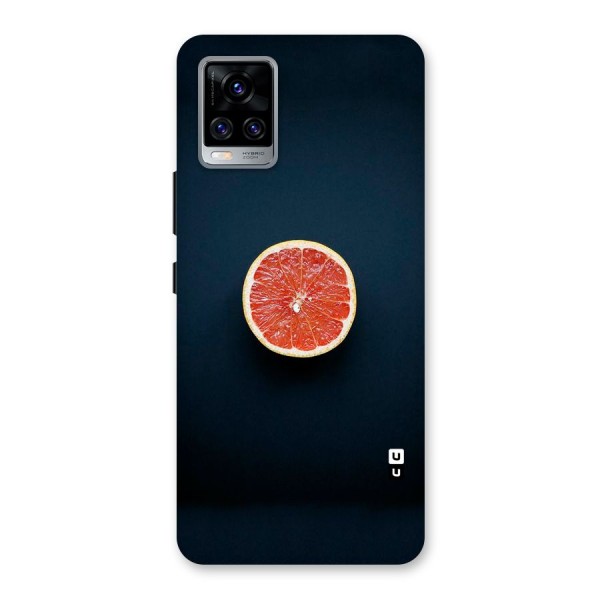 Orange Design Back Case for Vivo V20 Pro