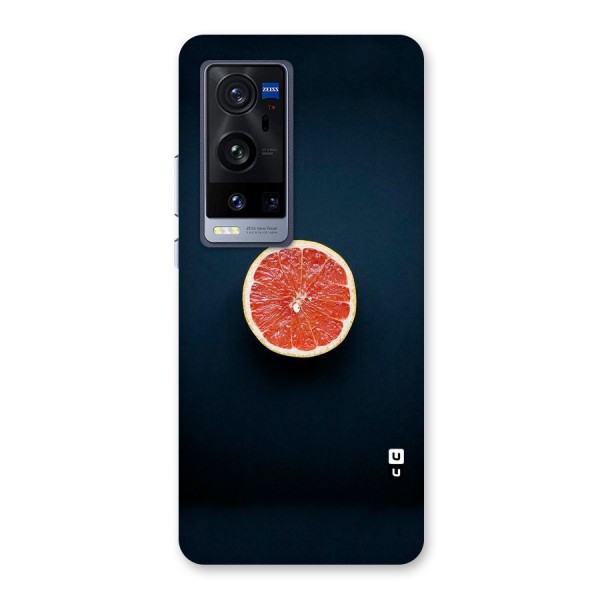 Orange Design Back Case for Vivo X60 Pro Plus