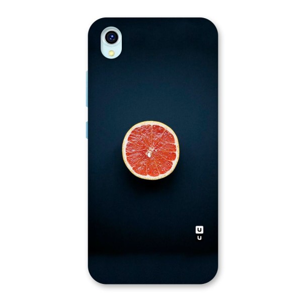 Orange Design Back Case for Vivo Y1s