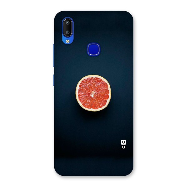 Orange Design Back Case for Vivo Y91