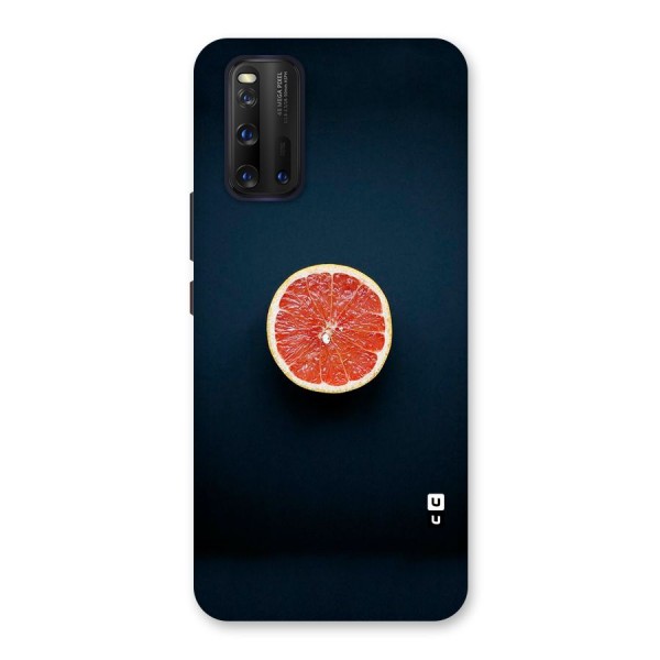 Orange Design Back Case for Vivo iQOO 3