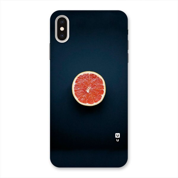 Orange Design Back Case for iPhone XS Max