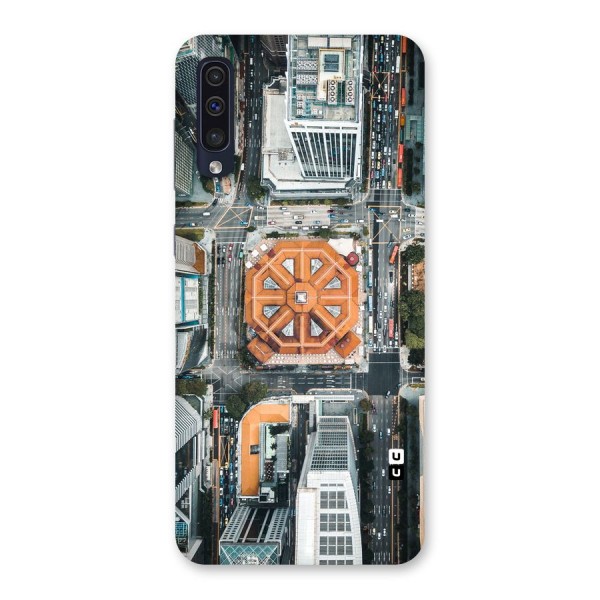 Orange Dome Back Case for Galaxy A50