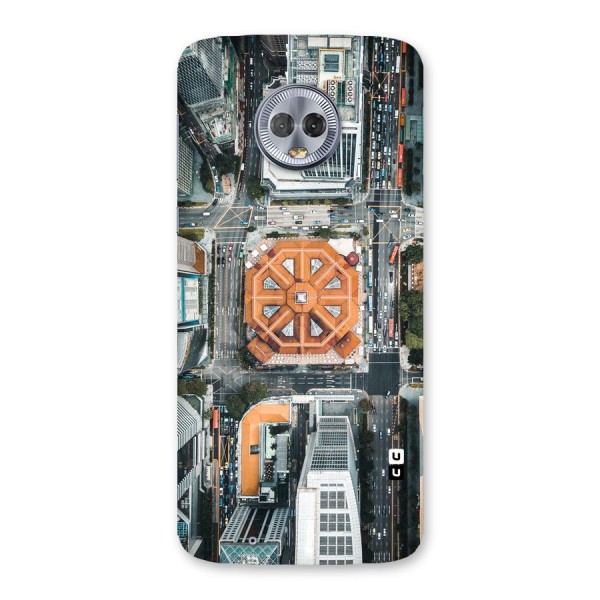 Orange Dome Back Case for Moto G6