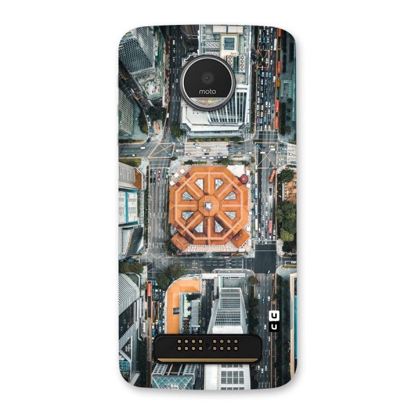 Orange Dome Back Case for Moto Z Play