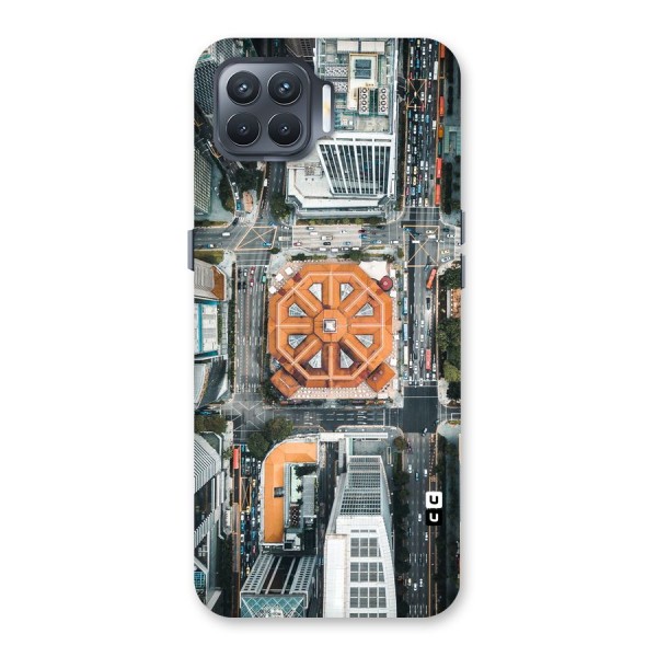 Orange Dome Back Case for Oppo F17 Pro