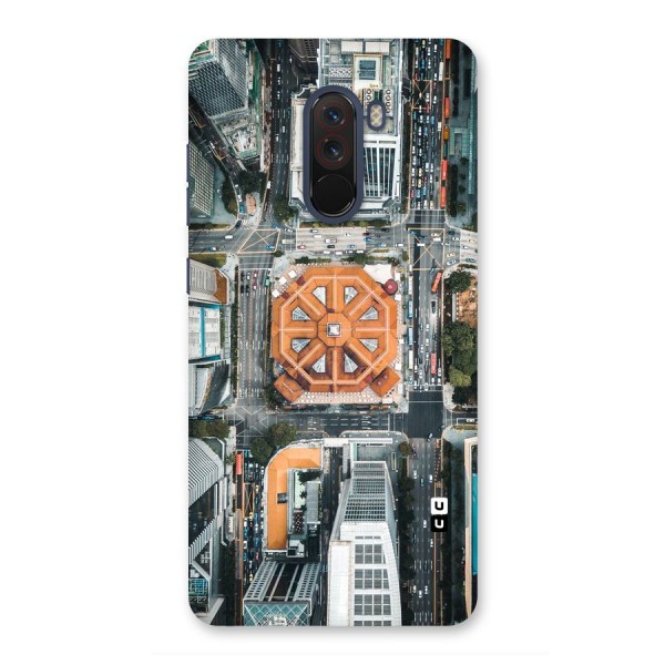 Orange Dome Back Case for Poco F1