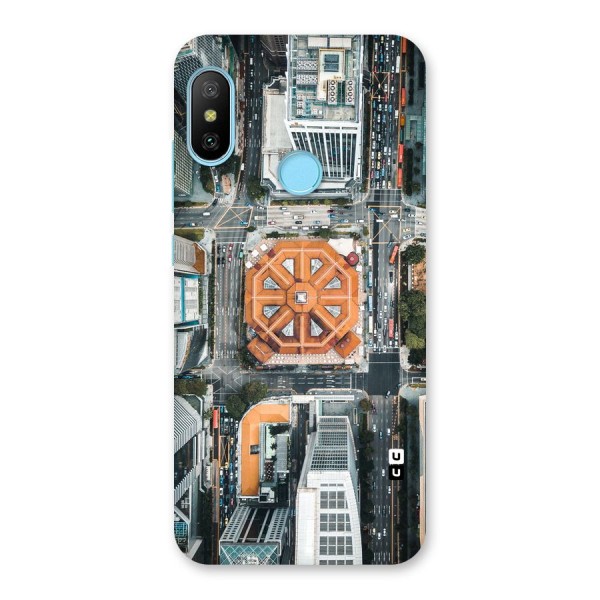 Orange Dome Back Case for Redmi 6 Pro