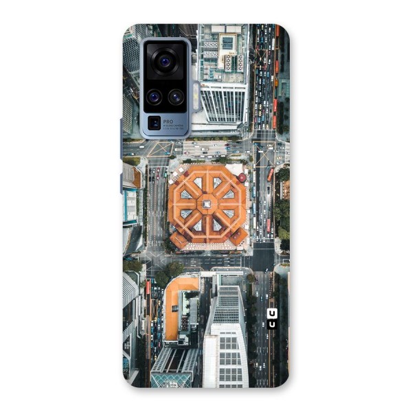 Orange Dome Back Case for Vivo X50 Pro