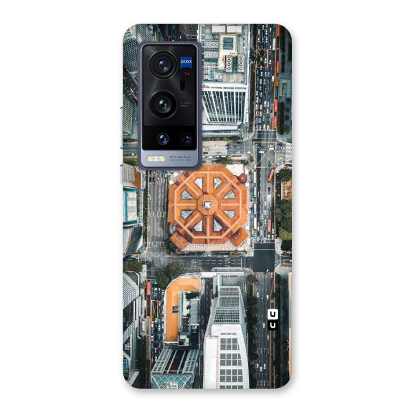 Orange Dome Back Case for Vivo X60 Pro Plus