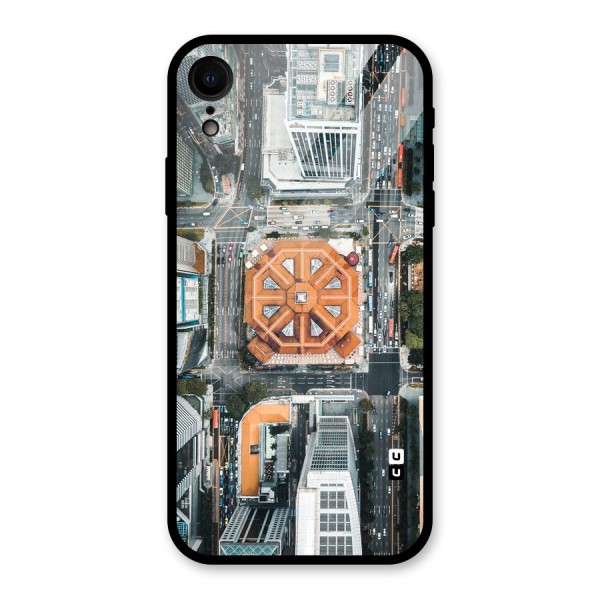 Orange Dome Glass Back Case for XR