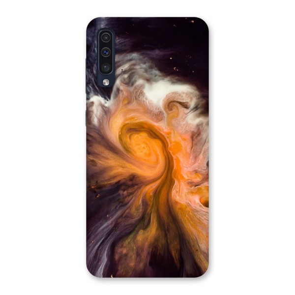 Orange Fusion Back Case for Galaxy A50