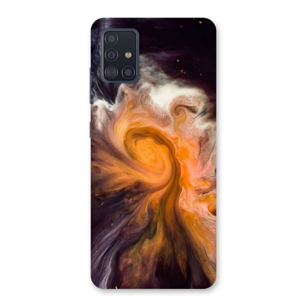 Orange Fusion Back Case for Galaxy A51