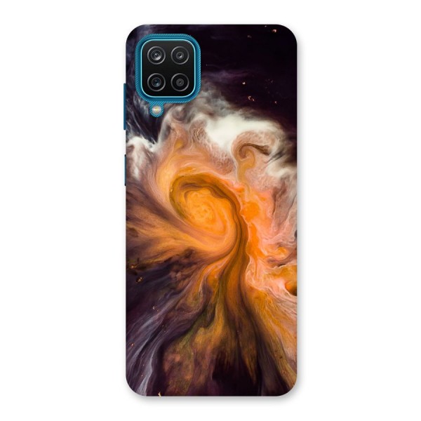 Orange Fusion Back Case for Galaxy F12