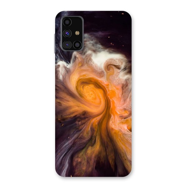 Orange Fusion Back Case for Galaxy M31s