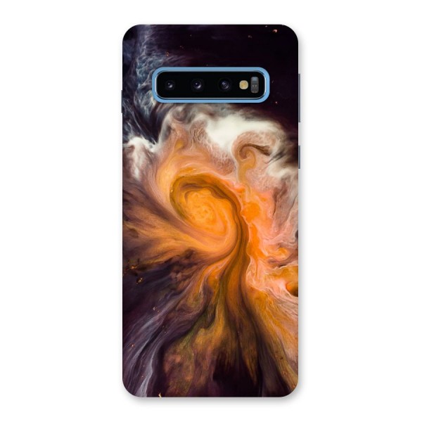 Orange Fusion Back Case for Galaxy S10