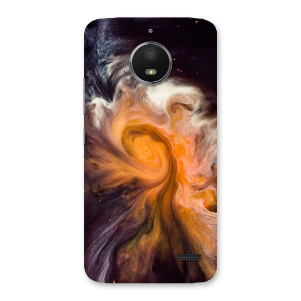 Orange Fusion Back Case for Moto E4